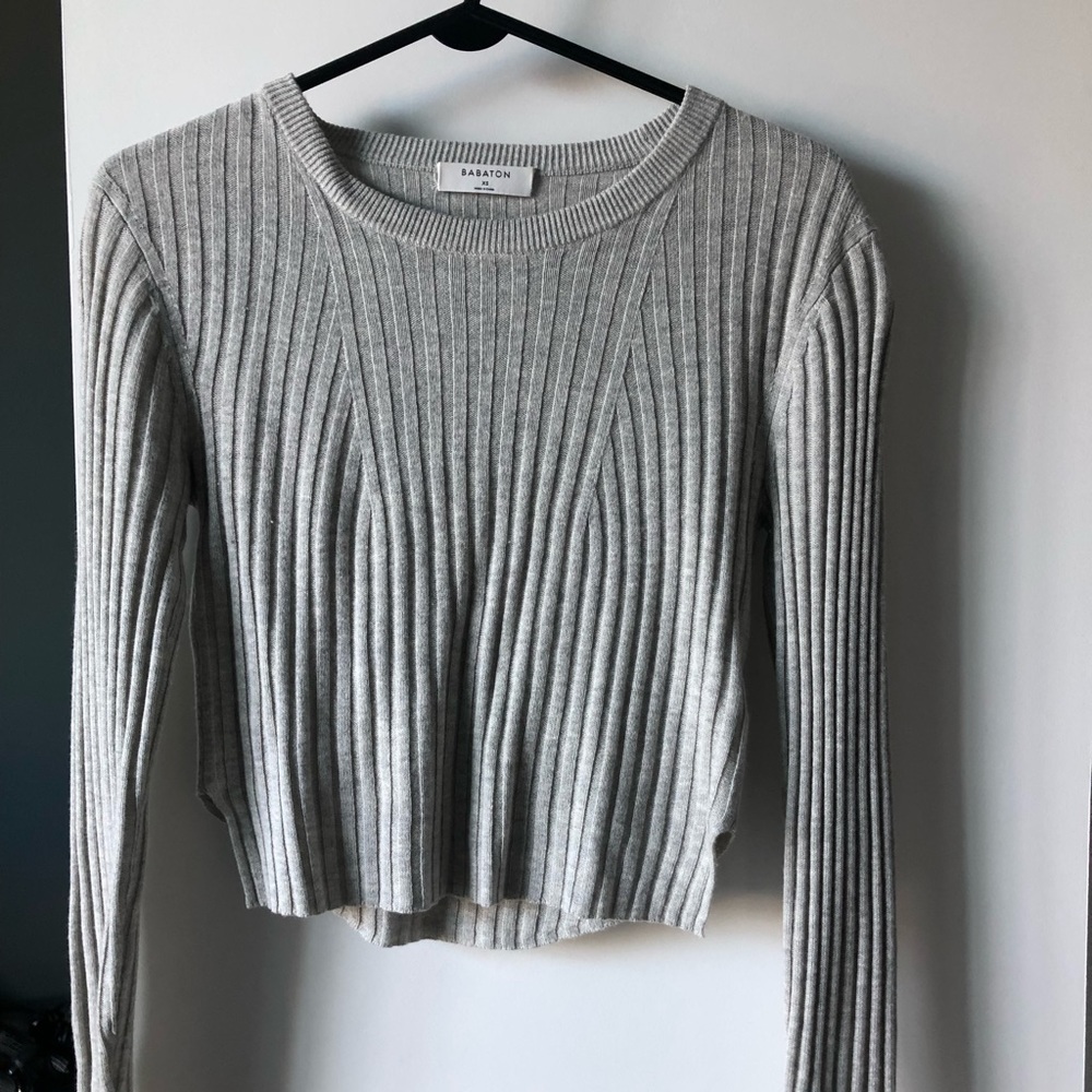 Babaton cropped sweater
